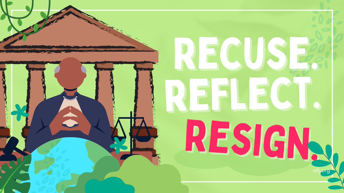 AFJustice's tweet image. #ThomasResign afj.org/ThomasResign
