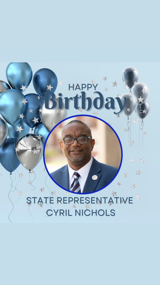 FriendsofCyrilN's tweet image. Happy birthday State Representative Cyril Nichols! Today we celebrate your leadership, your vision for the 32nd District and our state and your heart to serve others. You do the work, and we are grateful.  Wishing you an awesome day and a phenomenal year. Happy birthday!🎉🎊 🥳