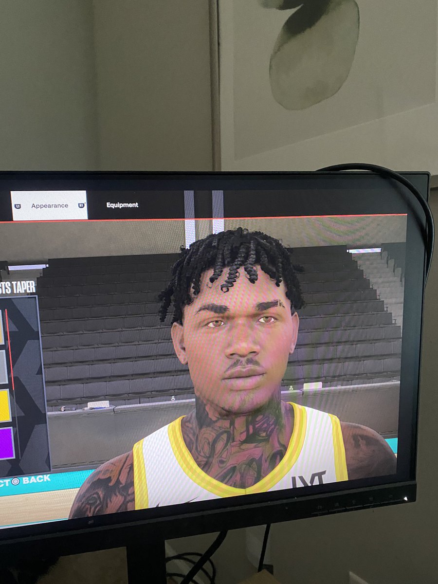 Gooma001's tweet photo. @NBA2K @Beluba @Ronnie2K can I get some hair dynamics at least for theses this year on new gen???? https://t.co/03iTIO06Ux