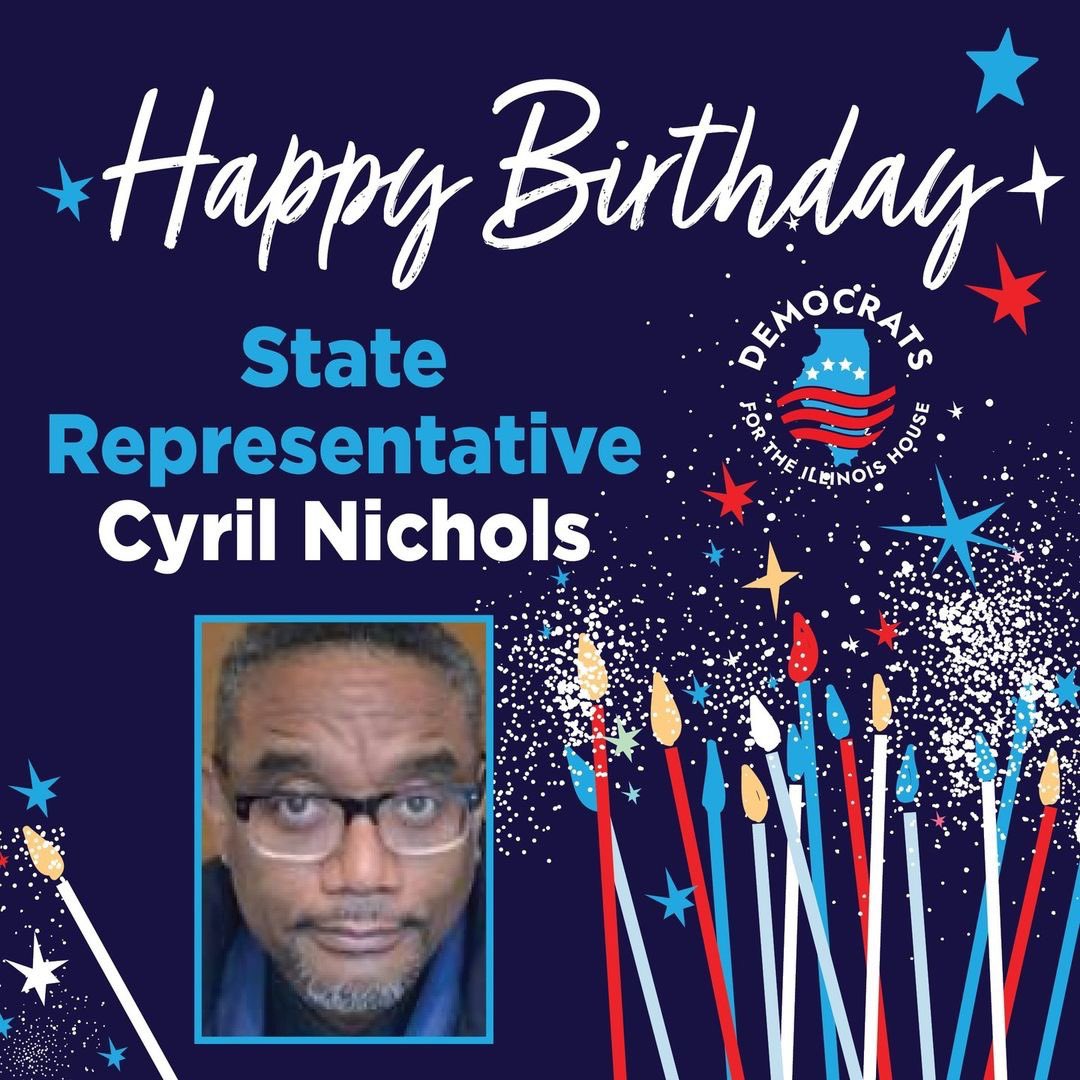 FriendsofCyrilN's tweet image. Repost• @demsforilhouse We're wishing Rep. Cyril Nichols a very happy birthday! 🥳 We are so grateful for all you do to support violence prevention and #UpLiftIL. We can't wait to see what you do next! @friendsofcyrilnichols