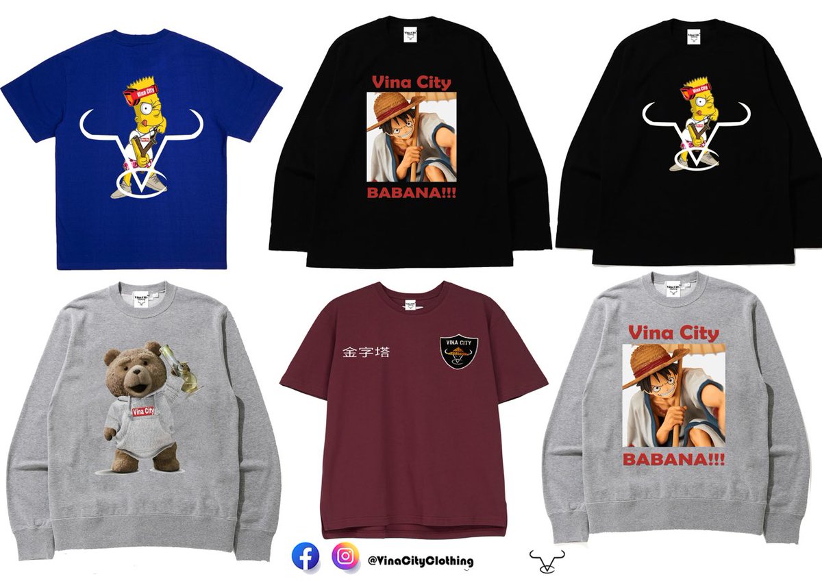 VINA CITY CLOTHING tweet media