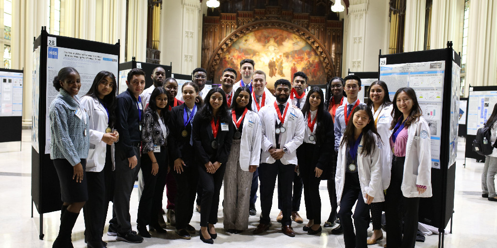 #TBT to last year’s Student Research Day 📊 Our 2023 Student Research Day is just around the corner, where 197 students will present 90 research projects and meta-analyses across several areas. We look forward to celebrating our students’ research achievements 🎉