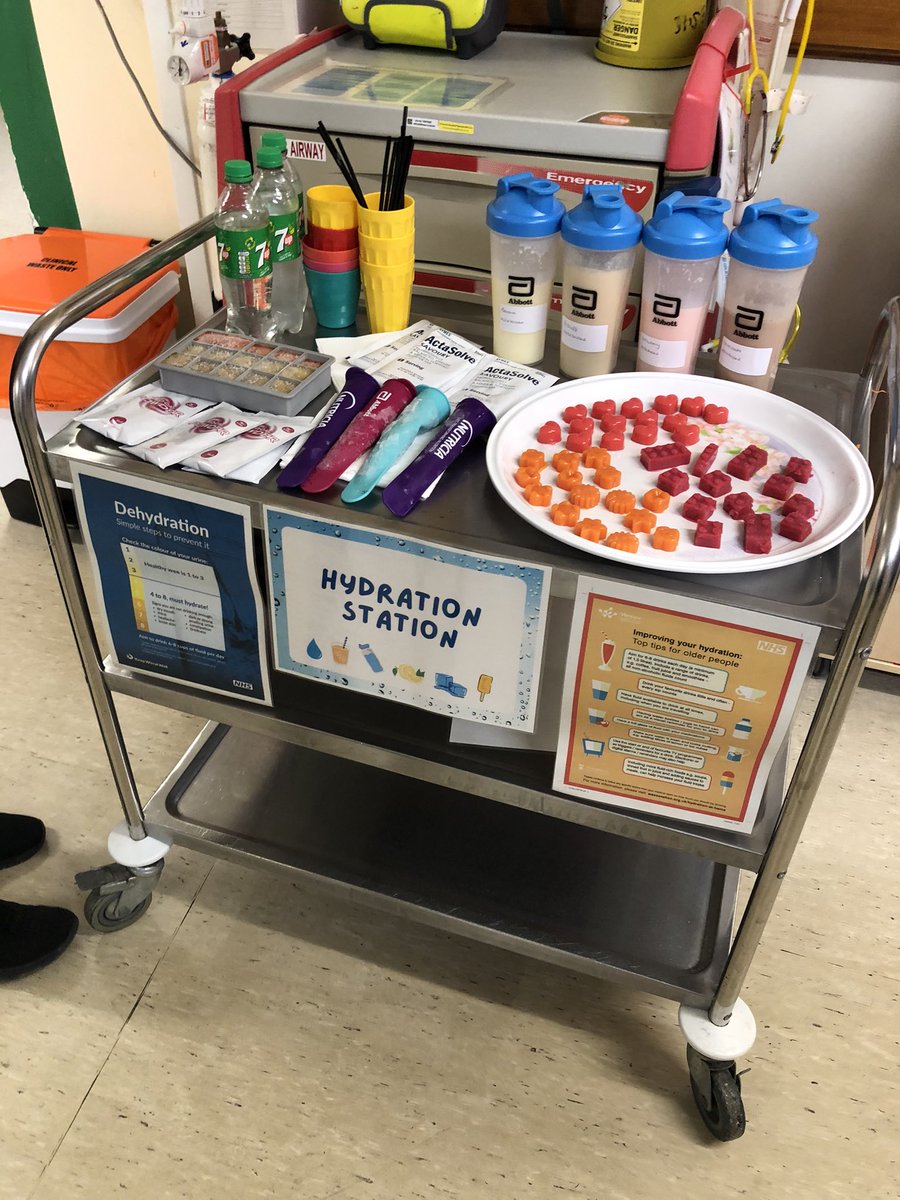 Thirsty Thursday in full swing earlier today on Shaugh Ward 💙