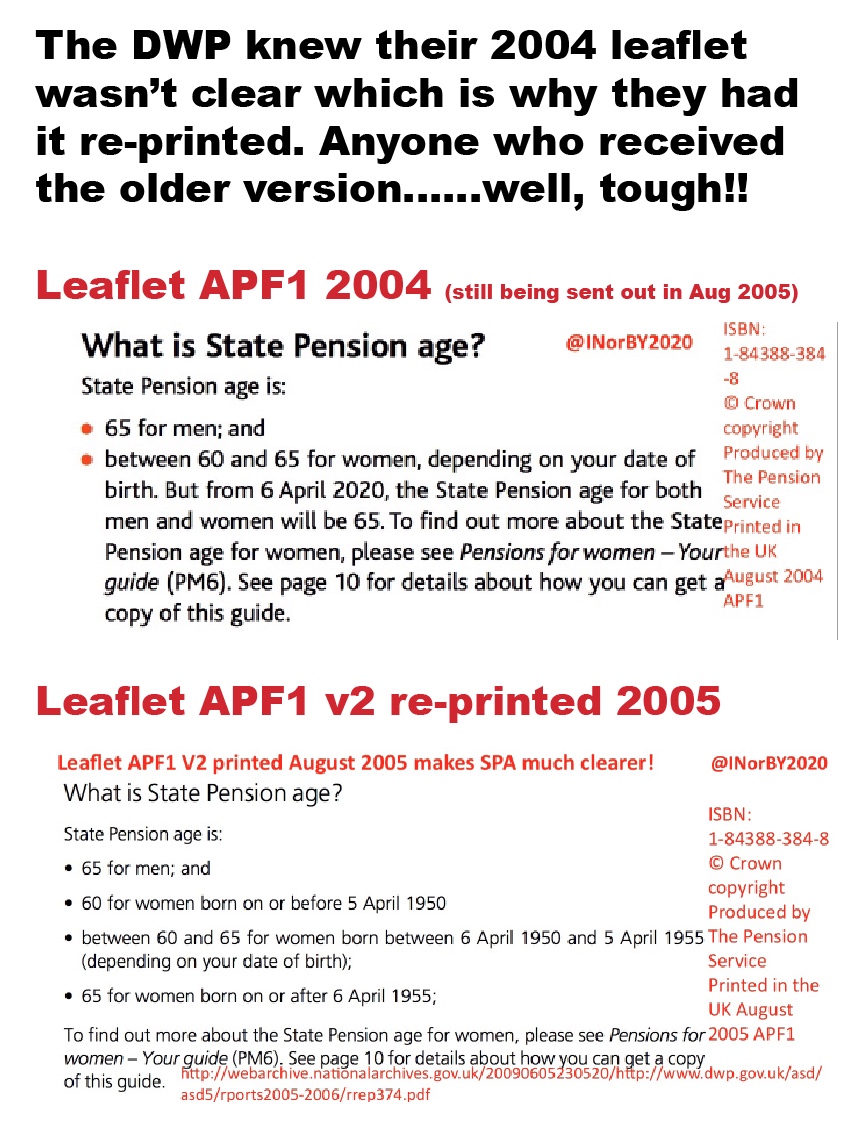 @frances_email @ronniecowan @jmartin4519 @jeanramsay5 @joannaccherry @CommonsPACAC @THgrumpy67 From 1993 ...accuracy, completeness, clarity in publications!! They didn't do very well did they! Those expecting to retire at 60 IN 2015 could easily think this didn't apply to them. @DWPgovuk @PHSOmbudsman #50swomen