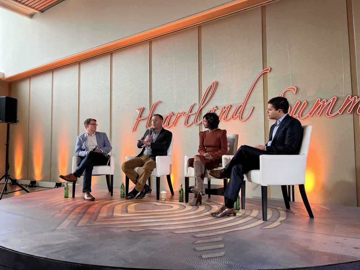 Innovative problem-solvers in the #heartland are thinking outside the box to reboot the #agriculture industry &amp; meet increased food needs of a growing population. Aaron Rudberg of @seed2growth, <a href="/JustinBruch/">Justin Bruch</a>, Poornima Parameswaran of <a href="/tracegenomics/">Trace Genomics</a> &amp; <a href="/axrau/">Alex Rau</a> share more!