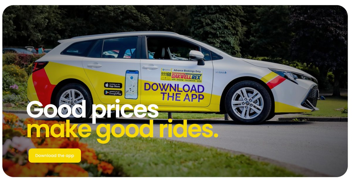 OakwellRexTaxis's tweet photo. 𝐖𝐞 𝐡𝐚𝐯𝐞 𝐚 𝐧𝐞𝐰 𝐰𝐞𝐛𝐬𝐢𝐭𝐞! 🤩
Oakwell Rex has a new website, where you can book your taxi online and find out everything about your number one taxi company in North Kirklees! 🚖🙌
Check it out here → https://t.co/sBdIOte34O

#NorthKirklees #OakwellRex #TaxiCompany https://t.co/Xb8WHX748T