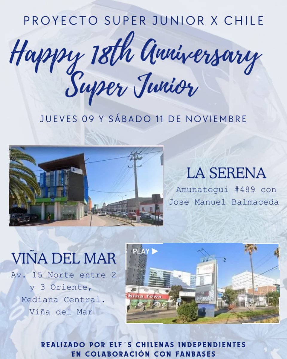 anny_katrinas's tweet photo. Se sigue celebrando el #18thAnniversary de #슈퍼주니어  #슈퍼주니어x칠레 🇨🇱 https://t.co/cAFRhqigyx