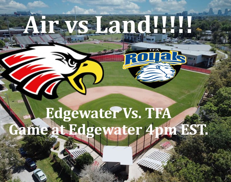 EdgewaterBase's tweet photo. Game Day!! See you at The Water 4pm.

#finishstrong  #flyeaglesfly🦅 #thewater #fallball #ehsbaseball https://t.co/QuKj6uyFe6