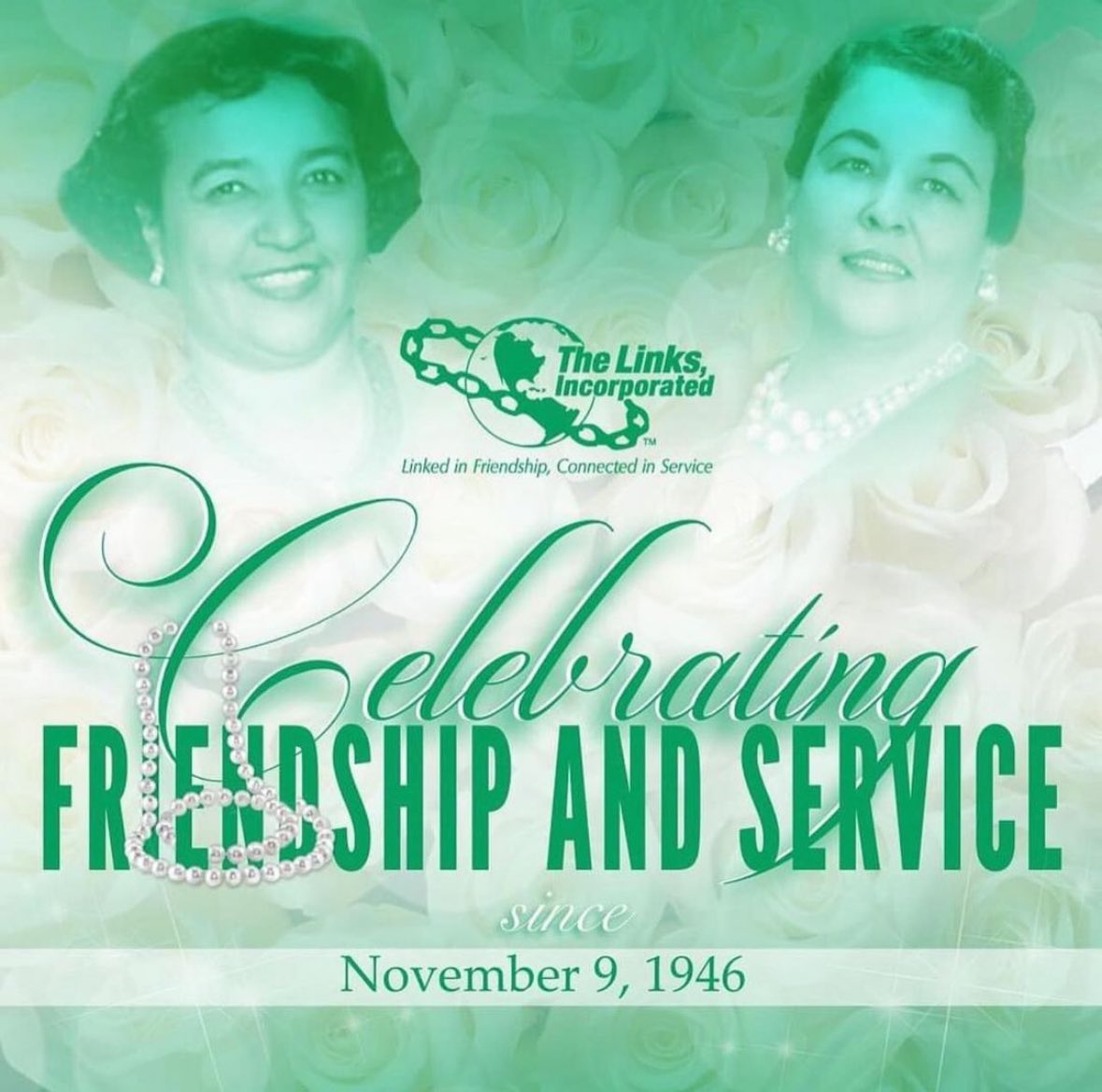 Celebrating 77 years of friendship and service💚