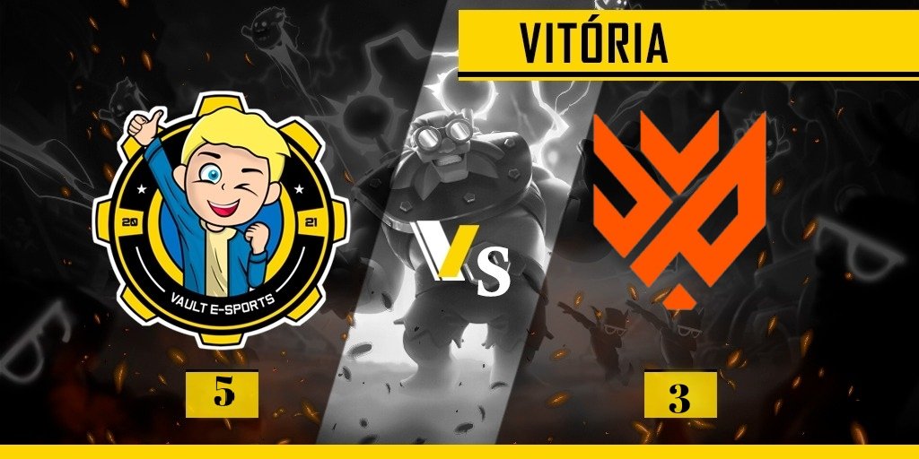 Pela @ThunderCupC vencemos a equipe da <a href="/LyokFox/">LyokFox</a> pelo placar de 5x3 e avançamos a próxima fase da competição

#Guardiano
@RamCr4
<a href="/PEPITOCR2/">pepi</a> MvP 4/1 🎖️
<a href="/nerf_heroes/">loss🌹</a>
@hnjim_103

#GoVault