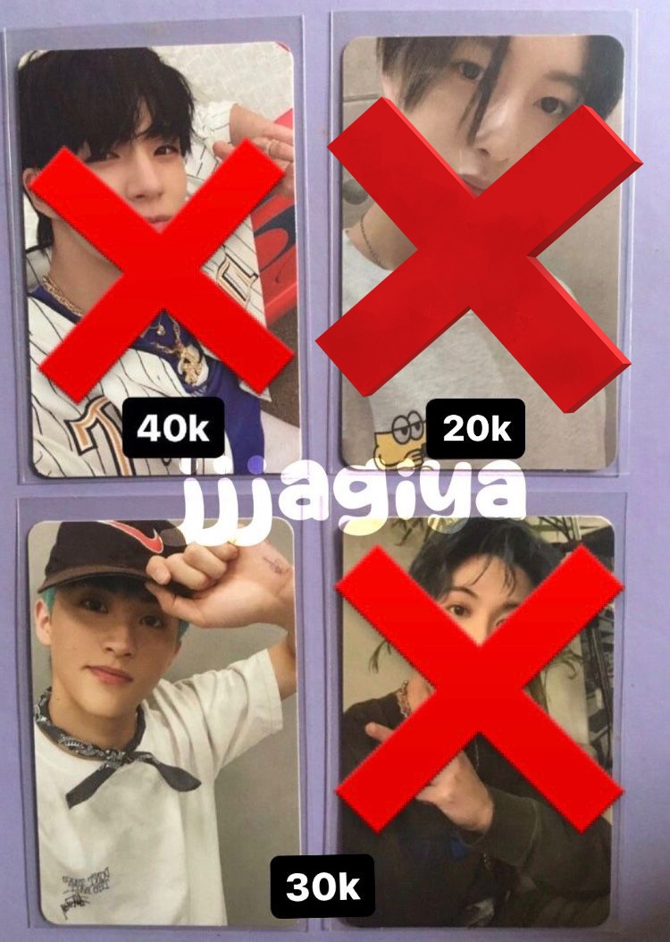 ー wts / want to sell aab nct 🛍️

✧ Album only Reload rollin ver. (55k)
✧ Album only Hot Sauce boring ver. (50k)
✧ PC Mark mixtape. (30k)

❌ Album packing (5k)
✅ Nego
✅ 🍊 freeong
✅ Keep event
📍 Bekasi

Tags. wts aab pc album only nct dream haechan jaemin jeno mark renjun