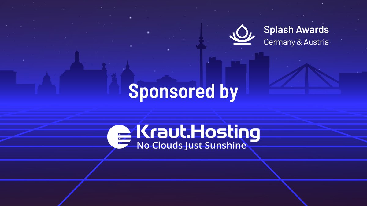 Vielen Dank an Kraut.Hosting für ihre Unterstützung als Sponsor-Partner der diesjährigen Splash Awards Deutschland und Österreich. 🚀 #Hosting #SplashAwards #Drupal #drupalhosting #splashawardsdeat