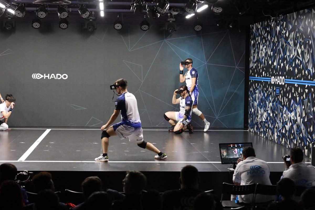 Slowyd_'s tweet photo. Last year I got introduced into this AR game/sport called Hado. Never would I have thought that a year later I'd be competing in Tokyo against the best teams in the world.
Here's a few pictures from the Hado World Cup 2023. https://t.co/EugiSC1qli