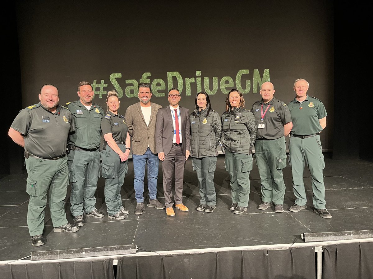 Steve Hynes (@nwamb_steve) on Twitter photo So proud of the <a href="/NWAmbulance/">North West Ambulance Service</a> team supporting the <a href="/SafeDriveGM/">SDSA Gtr Manchester</a> team educating young drivers to make the right choice when driving and getting in a car with their friends. #SafeDriveStayAlive Thanks to <a href="/CartlidgeAmanda/">Amanda Cartlidge</a> Howard, Steven for sharing your story ππππ So proud of the <a href="/NWAmbulance/">North West Ambulance Service</a> team supporting the <a href="/SafeDriveGM/">SDSA Gtr Manchester</a> team educating young drivers to make the right choice when driving and getting in a car with their friends. #SafeDriveStayAlive Thanks to <a href="/CartlidgeAmanda/">Amanda Cartlidge</a> Howard, Steven for sharing your story ππππ