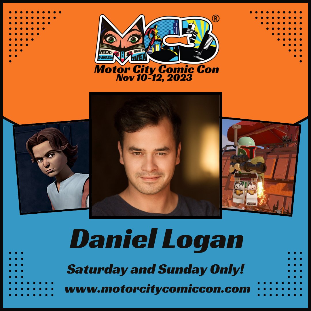 MotCityComicCon's tweet photo. ⚠SCHEDULE CHANGE: #DanielLogan will now only be appearing Saturday &amp; Sunday at #MotorCityComicCon 2023 this weekend

💥You know him as #BobaFett in #AttackoftheClones and you can meet him at #MC3 2023!

🎫Tickets at https://t.co/eSG3VyEimz
📷Photos Ops at https://t.co/RlVnD4WG5Q https://t.co/Na8JqJDMhO