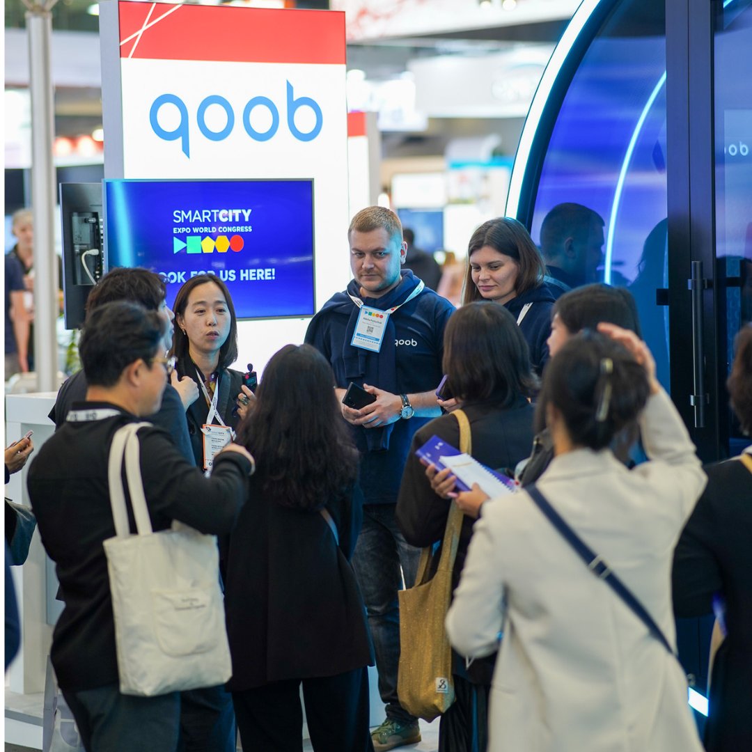 qoob_offical's tweet image. qoob&apos;s Global Showcase Recap!

What an incredible journey at the @SmartCityexpo in Barcelona and @SmartCountryCon in Berlin! Grateful to have been part of these groundbreaking exhibitions.