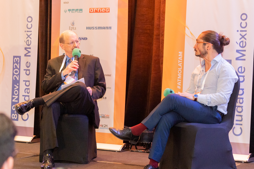 On Day 1 of #ATMOLATAM,💡ATMOsphere experts shared insights on the impact of #HFOs and their #TFA (trifluoroacetic acid) degradation product on our health, safety and the environment. #GoNatRefs