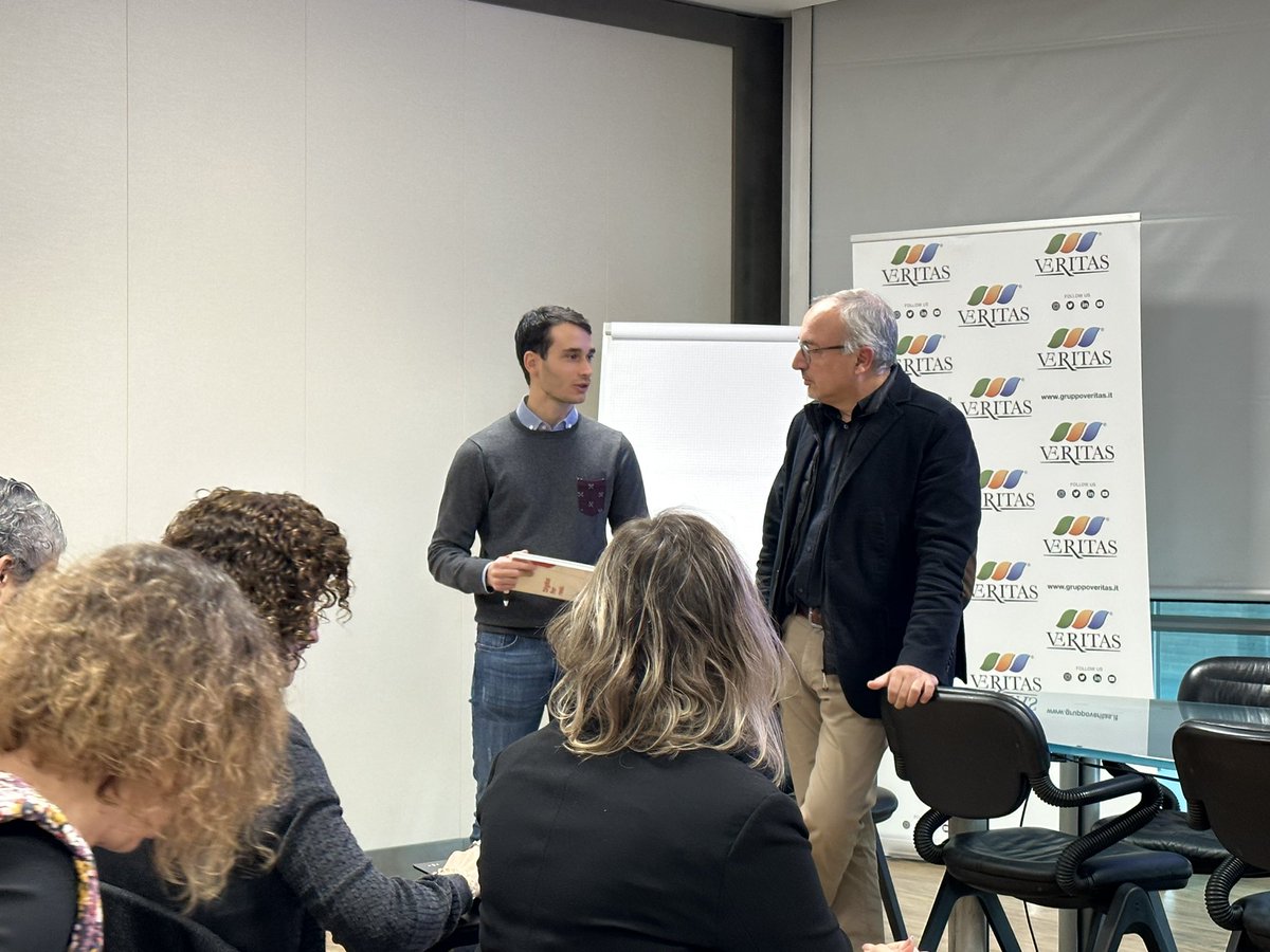 Isaac Peraire Soler (@isaacperaire) on Twitter photo Segon dia del viatge de “benchmarking” a #Itàlia amb el <a href="/ClusterResidus/">Clúster Residus</a>. Avui hem visitat el <a href="/GruppoVeritas/">Gruppo Veritas</a>, podent conèixer què fan i com treballen.
➡️ gruppoveritas.it .
Seguidament, hem fet una sessió de treball amb… Segon dia del viatge de “benchmarking” a #Itàlia amb el <a href="/ClusterResidus/">Clúster Residus</a>. Avui hem visitat el <a href="/GruppoVeritas/">Gruppo Veritas</a>, podent conèixer què fan i com treballen.
➡️ gruppoveritas.it .
Seguidament, hem fet una sessió de treball amb…