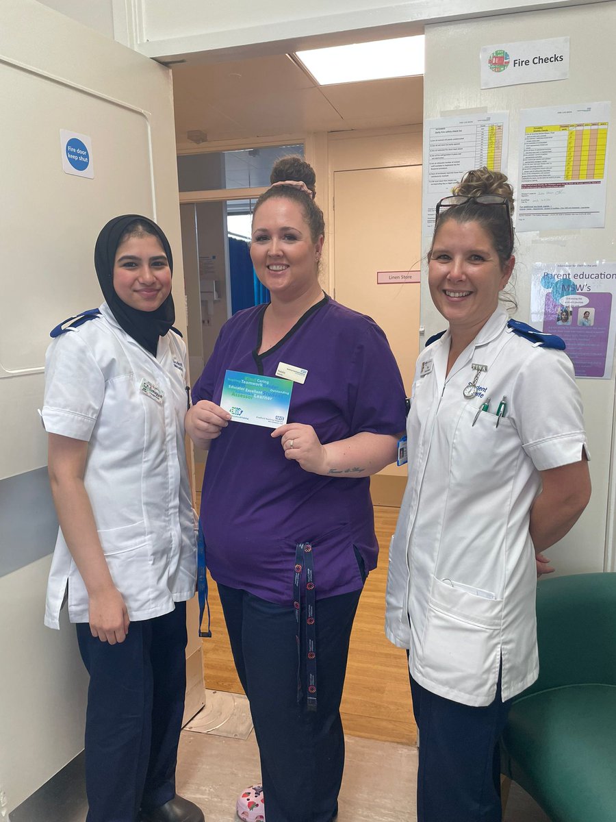 Practice Educators (@bthftpracticeed) on Twitter photo Natalie was nominated by a Student for "being an absolute star of a midwife, couldn't have asked for a better midwife to work with" 👏👍 Such lovely feedback, well done Natalie! #supportingstudents #positiveplacements @Mel_Pickup <a href="/BTHFT_OMS/">💙 BTHFT OMS Programme 💙</a> Natalie was nominated by a Student for "being an absolute star of a midwife, couldn't have asked for a better midwife to work with" 👏👍 Such lovely feedback, well done Natalie! #supportingstudents #positiveplacements @Mel_Pickup <a href="/BTHFT_OMS/">💙 BTHFT OMS Programme 💙</a>