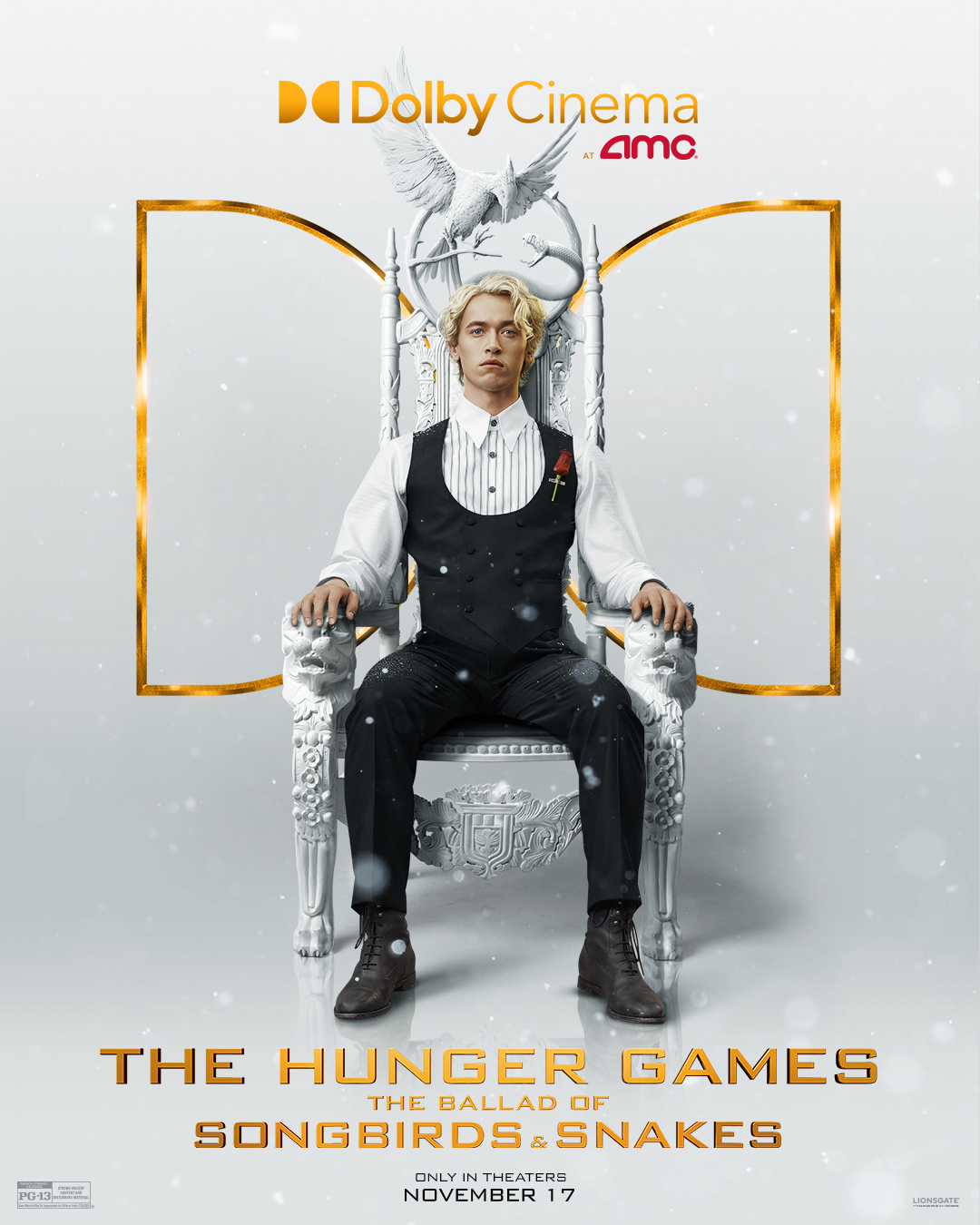 Hunger Games Ballad of Songbirds & Snakes Dolby Cinema poster