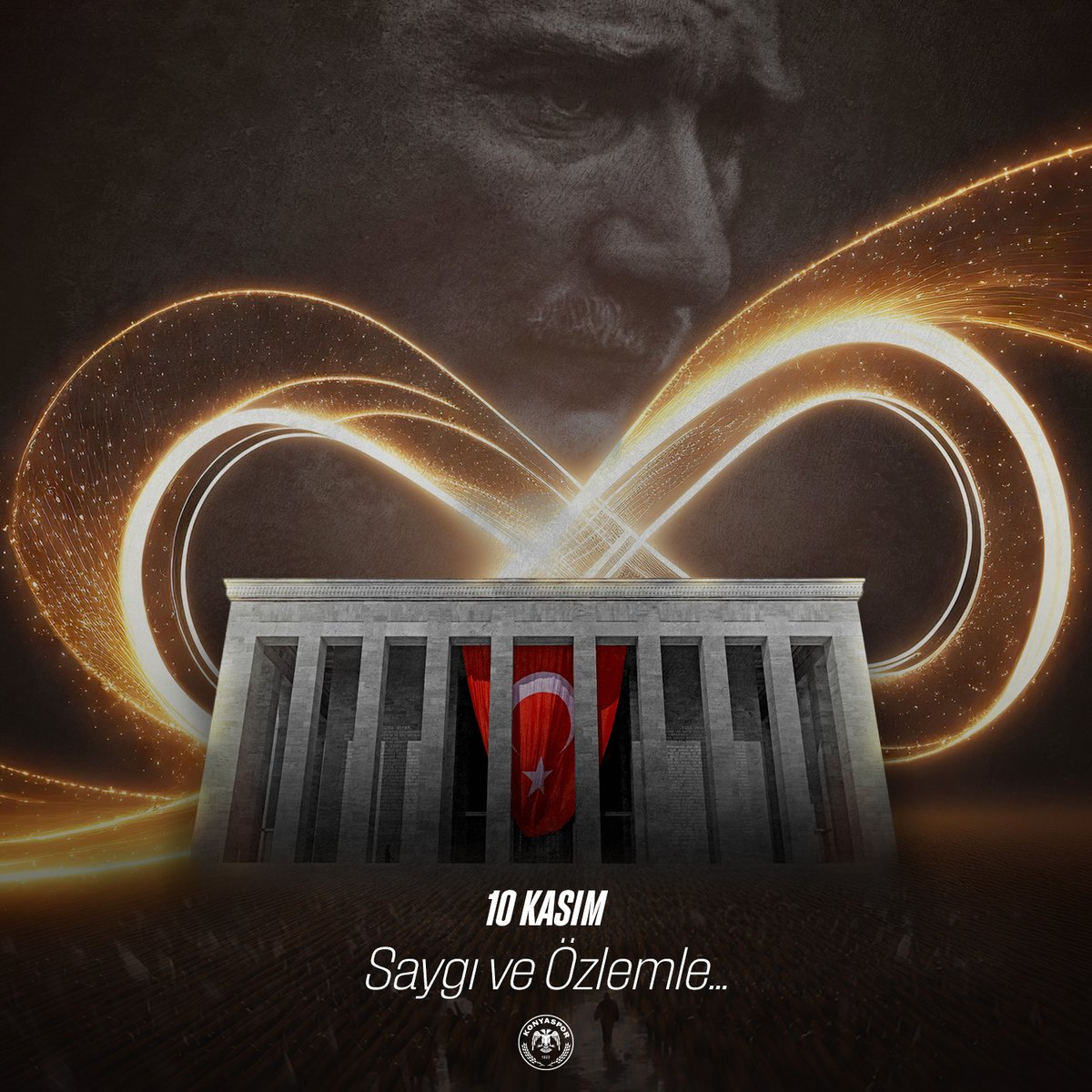 𝟏𝟖𝟖𝟏-𝟏𝟗𝟑∞

Cumhuriyetimizin kurucusu Gazi Mustafa Kemal Atatürk’ü sevgi, saygı ve özlemle anıyoruz. #10Kasım