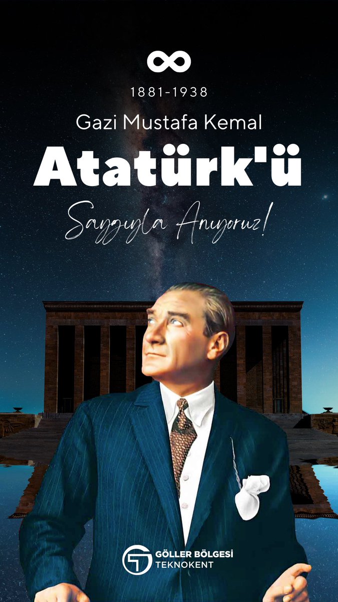 Cumhuriyetimizin kurucusu Ulu Önder Mustafa Kemal Atatürk’ü saygı, sevgi ve minnetle anıyoruz. 🇹🇷 “Benim naçiz vücudum elbet bir gün toprak olacaktır, ancak Türkiye Cumhuriyeti ilelebet payidar kalacaktır.” #10Kasım #Atatürk 🇹🇷