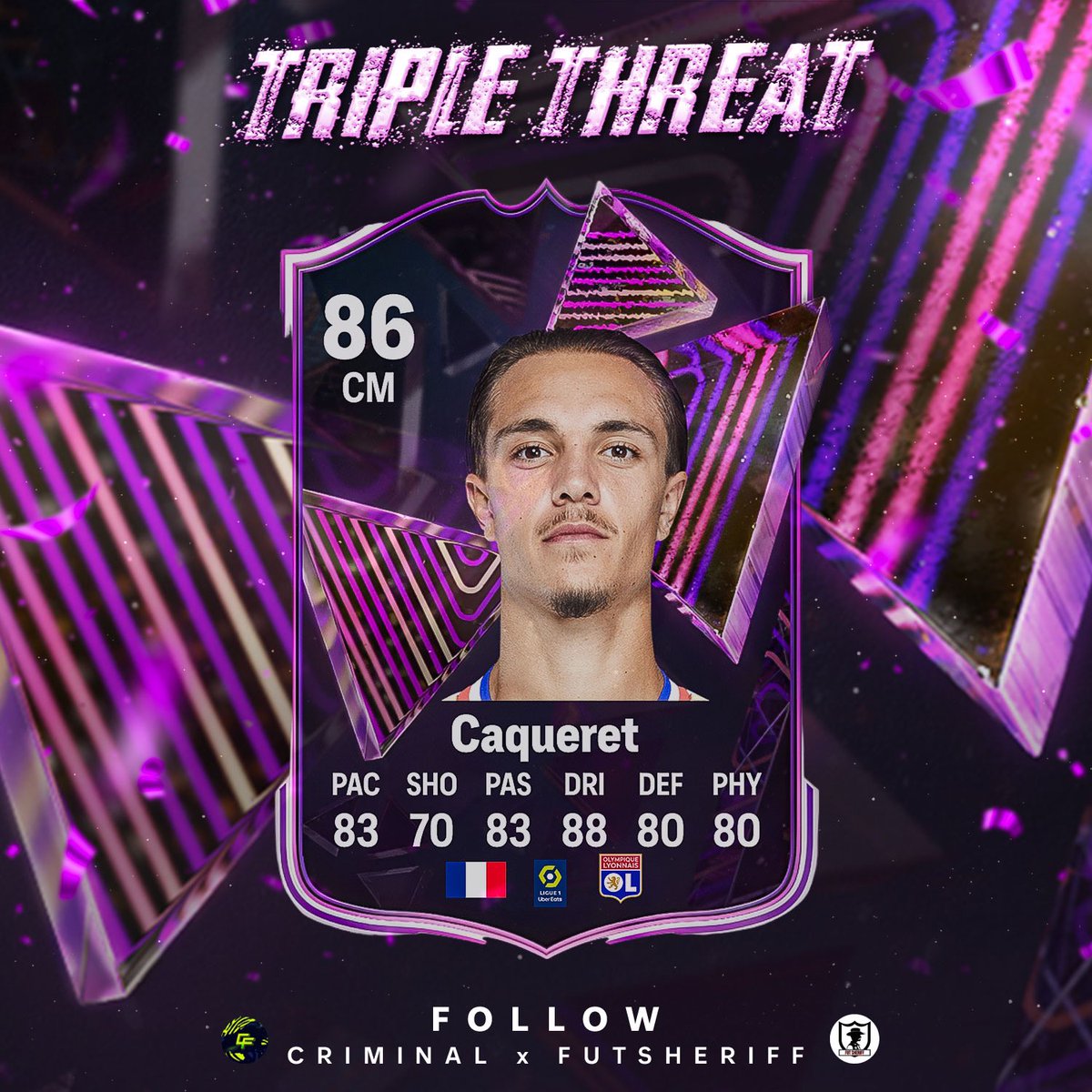 Fut Sheriff on X: 🚨Gouiri is coming via Academy Player Objective soon!  Another french during future stars promo👀🔥 ✓Stats and OVR predicted!  Design via @Criminal__x 🔥 #leak #fifa22  / X