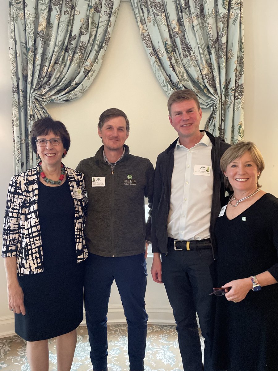 Inspired to hear Boston’s Chief White Hammond and Director of Urban Forestry Todd Mistor speak to the Boston Committee of the GCA about increasing the tree canopy and environmental justice for our city.