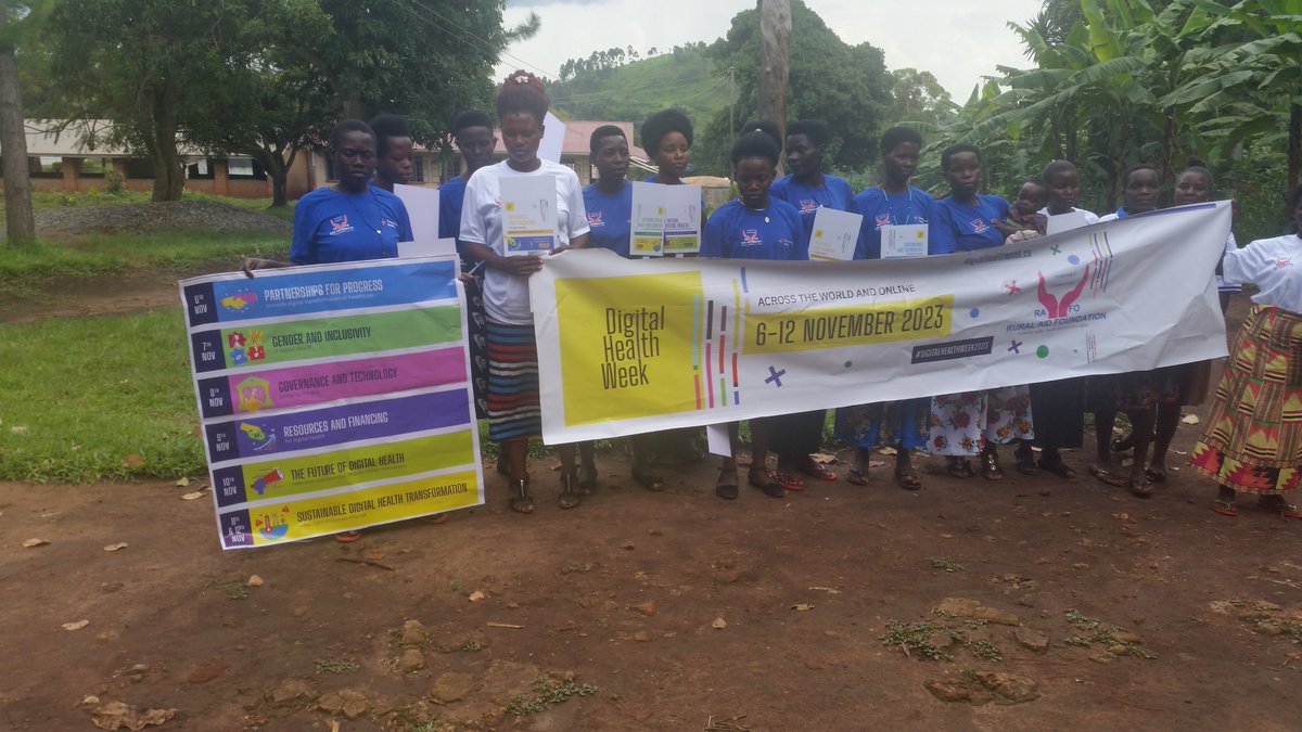 RURAL AID FOUNDATION UGANDA (@ruralaiduganda) on Twitter photo With support from <a href="/Trans4m_Health/">Transform Health</a>, we commenced our #DigitalHealthWeek2023 #DigitalHealth for #UHC #UHC2030 with a training of rural adolescent girls on their health data rights & health governance principles as tools to protect their SRHR rights <a href="/UHC2030/">UHC2030</a> <a href="/ghcorps/">Global Health Corps</a> <a href="/GHS/">Global Health Strategies</a> <a href="/DrTedros/">Tedros Adhanom Ghebreyesus</a> With support from <a href="/Trans4m_Health/">Transform Health</a>, we commenced our #DigitalHealthWeek2023 #DigitalHealth for #UHC #UHC2030 with a training of rural adolescent girls on their health data rights & health governance principles as tools to protect their SRHR rights <a href="/UHC2030/">UHC2030</a> <a href="/ghcorps/">Global Health Corps</a> <a href="/GHS/">Global Health Strategies</a> <a href="/DrTedros/">Tedros Adhanom Ghebreyesus</a>