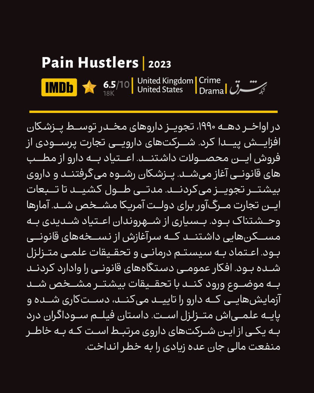 Pain Hustlers (2023) - IMDb
