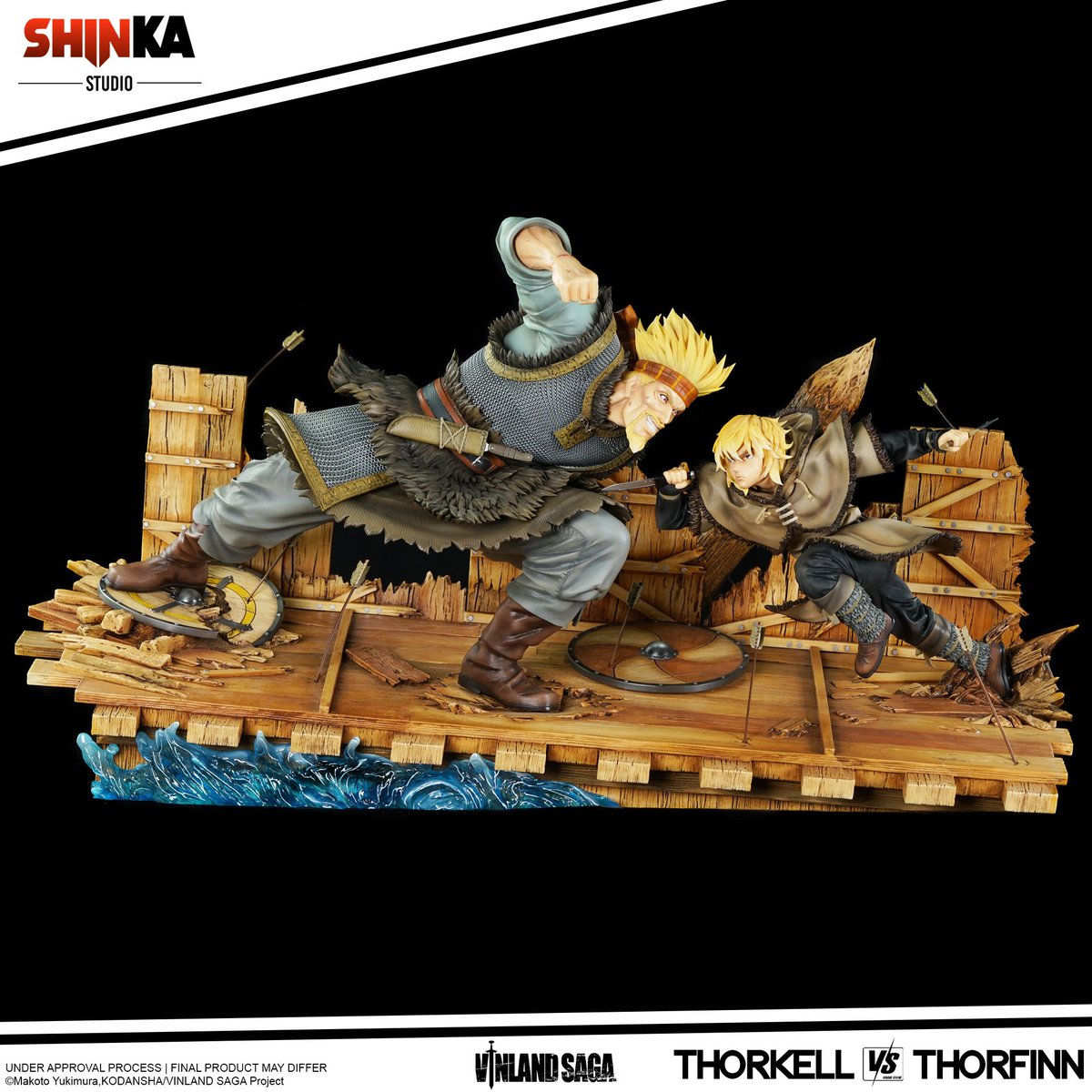 SanMigou's tweet image. Thorfinn vs Thorkell par Shinka Studio

📐1/6
📏 H31cm x D30cm x W30cmEdition: MTO with a 🧮 350 unités 
💸Price: 969€ 
📆Estimated delivery: Q4 2024

🔗 akuma-collectors.com/fr/statues/356…

#VINLAND_SAGA #thorkell #thorfinn