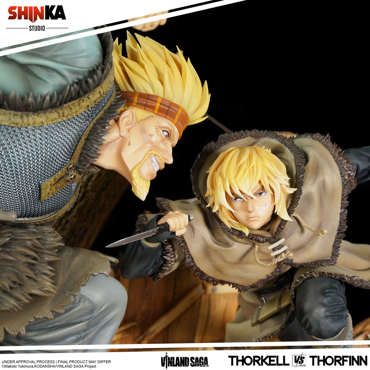 SanMigou's tweet image. Thorfinn vs Thorkell par Shinka Studio

📐1/6
📏 H31cm x D30cm x W30cmEdition: MTO with a 🧮 350 unités 
💸Price: 969€ 
📆Estimated delivery: Q4 2024

🔗 akuma-collectors.com/fr/statues/356…

#VINLAND_SAGA #thorkell #thorfinn