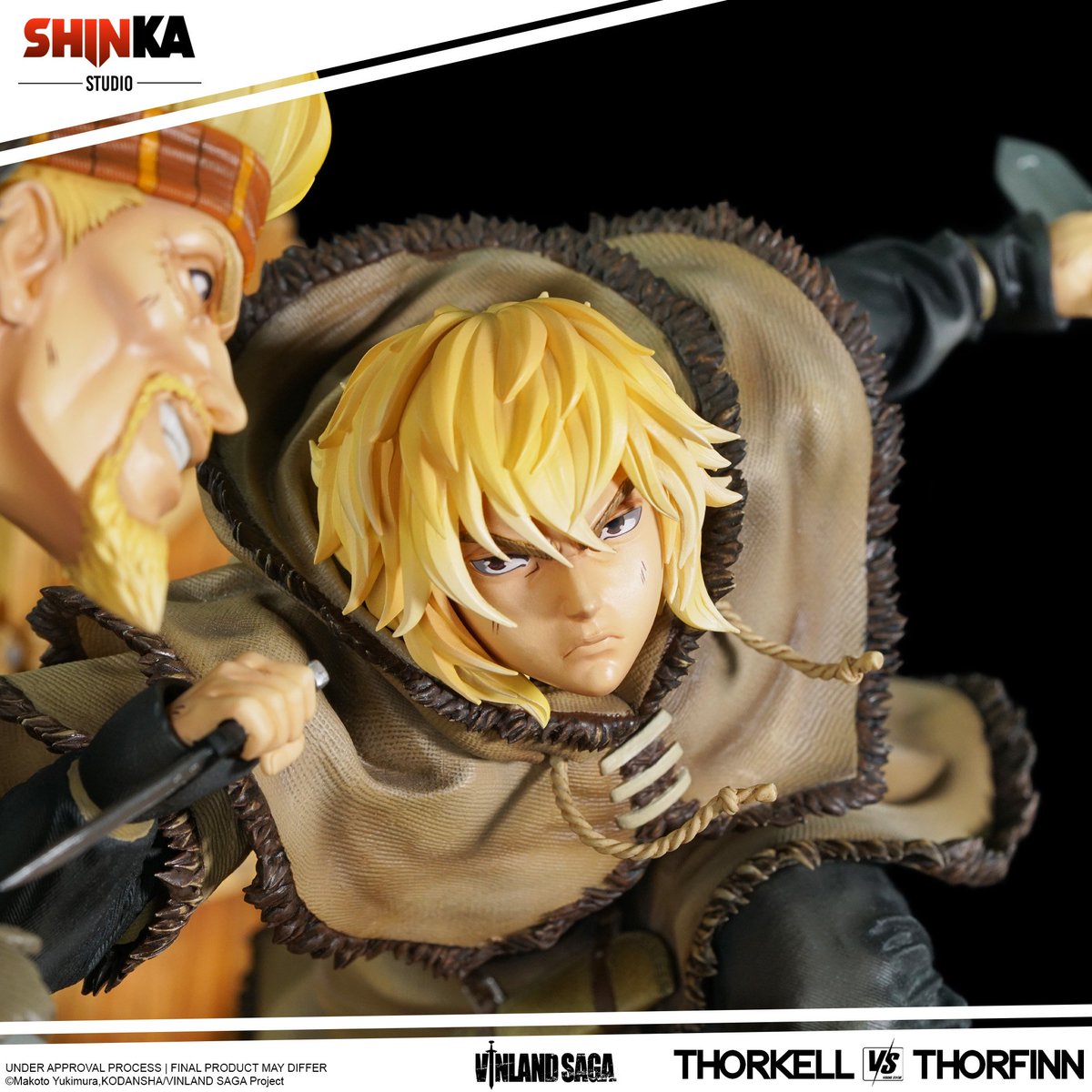 SanMigou's tweet image. Thorfinn vs Thorkell par Shinka Studio

📐1/6
📏 H31cm x D30cm x W30cmEdition: MTO with a 🧮 350 unités 
💸Price: 969€ 
📆Estimated delivery: Q4 2024

🔗 akuma-collectors.com/fr/statues/356…

#VINLAND_SAGA #thorkell #thorfinn