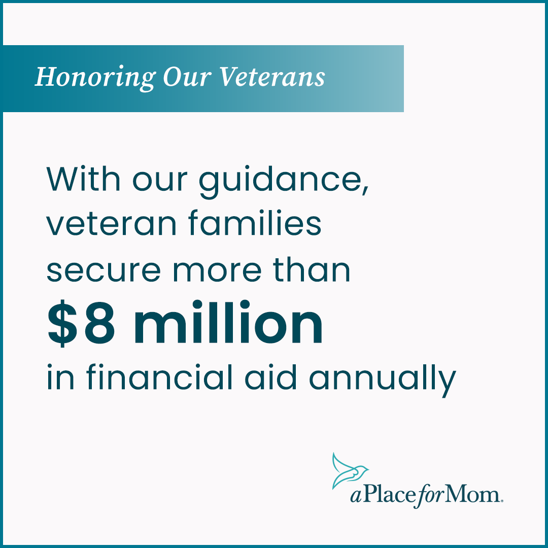 Do you have a senior loved one who's a veteran? Our expert senior living advisors have critical information to help you understand if your loved one may be eligible for monetary assistance to help pay for senior living:
aplaceformom.com/veterans-benef…