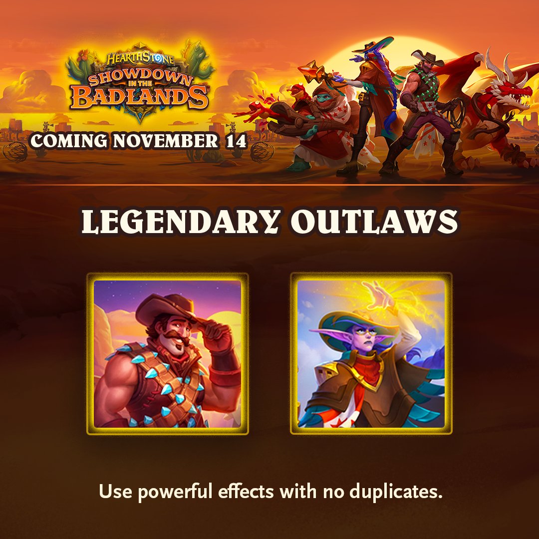 Hearthstone Showdown in the Badlands interview: Outlaws, Quickdraw, and  Excavate mayhem!