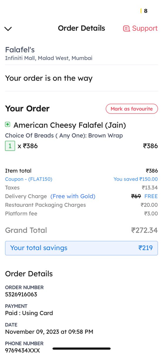GauravChanodia's tweet photo. @zomato food was ordered at 09:58. It’s already 11:26 and the tracker still shows 12 minutes and the delivery partner has informed that he had 2 deliveries to do so he will be delivering the other order 1st and then deliver my order. https://t.co/1vE0jluTR3