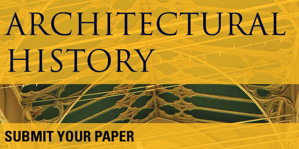 Interested in submitting your article to Architectural History? Click here for more information.
📚 cup.org/4620I4I