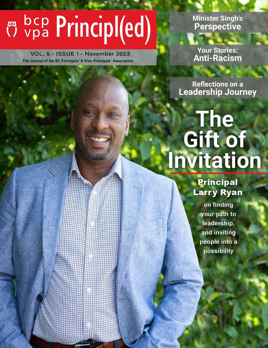 BC Principals' & Vice-Principals' Association (@bcpvpa) on Twitter photo Curious to learn more about the latest news and insights for Principals and Vice-Principals? Our November issue of Principl(ed) magazine will be knocking on your door very soon, featuring <a href="/laryan70/">Larry Ryan</a> leadership journey in schools and much more! Curious to learn more about the latest news and insights for Principals and Vice-Principals? Our November issue of Principl(ed) magazine will be knocking on your door very soon, featuring <a href="/laryan70/">Larry Ryan</a> leadership journey in schools and much more!