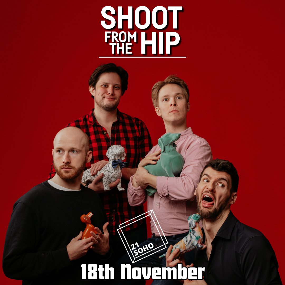 Catch our next show on 18th November at 21Soho 🎟️ tickettext.co.uk/ikbTBh2ENI Can't make that one? Head here to see all our upcoming show dates: linktr.ee/shootimpro