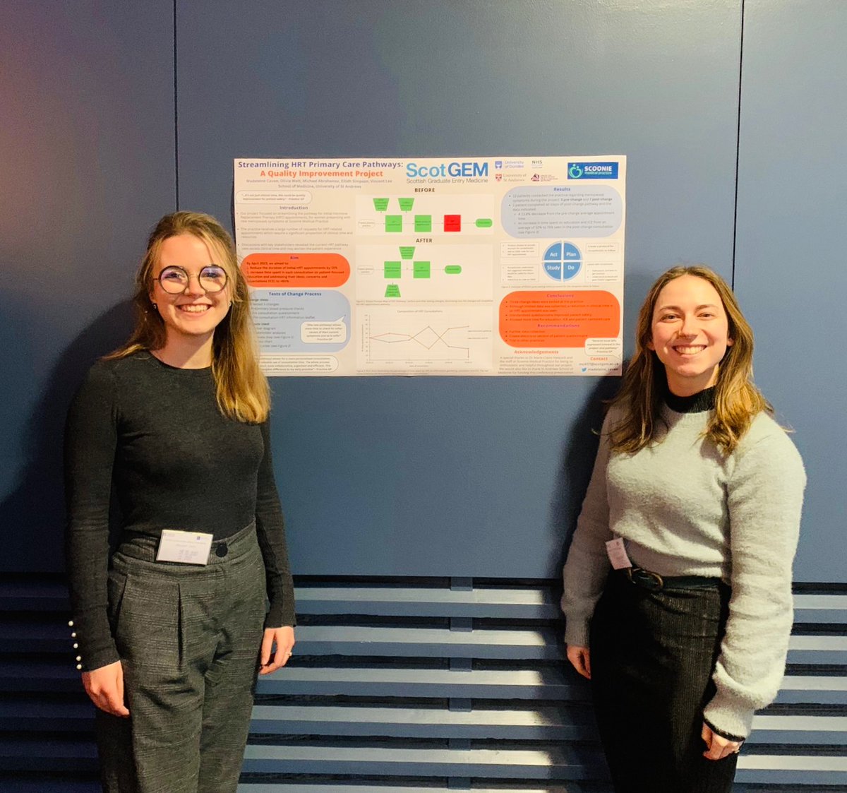 Great day at the Tayside GP Educators Conference in Dundee, presenting our ScotGEM QI work on menopause primary care pathways 😃 <a href="/oliviawatt15/">Olivia Watt</a> <a href="/ScotGEMStories/">ScotGEM Stories</a> <a href="/UoDMedicine/">UoD Medicine</a>