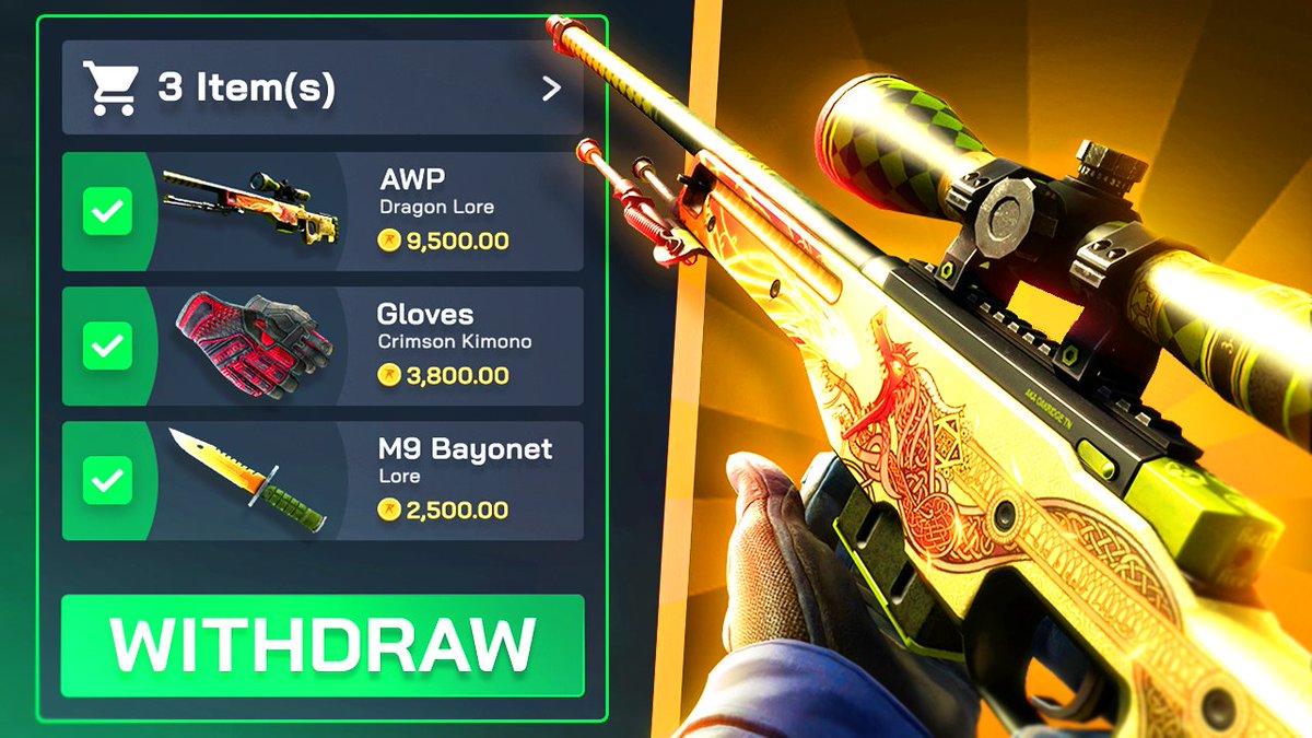 SlothhCSGO's tweet photo. 250 Coin CSGOROLL Giveaway! 💸
 
✩ Like the video: https://t.co/G1BhOcpVbc
✩ Like, retweet, and follow 
@SlothhCSGO

✩ Follow the rest of the instructions in the video! 

• Giveaway ends in a few days! https://t.co/ofUTiIoLSx