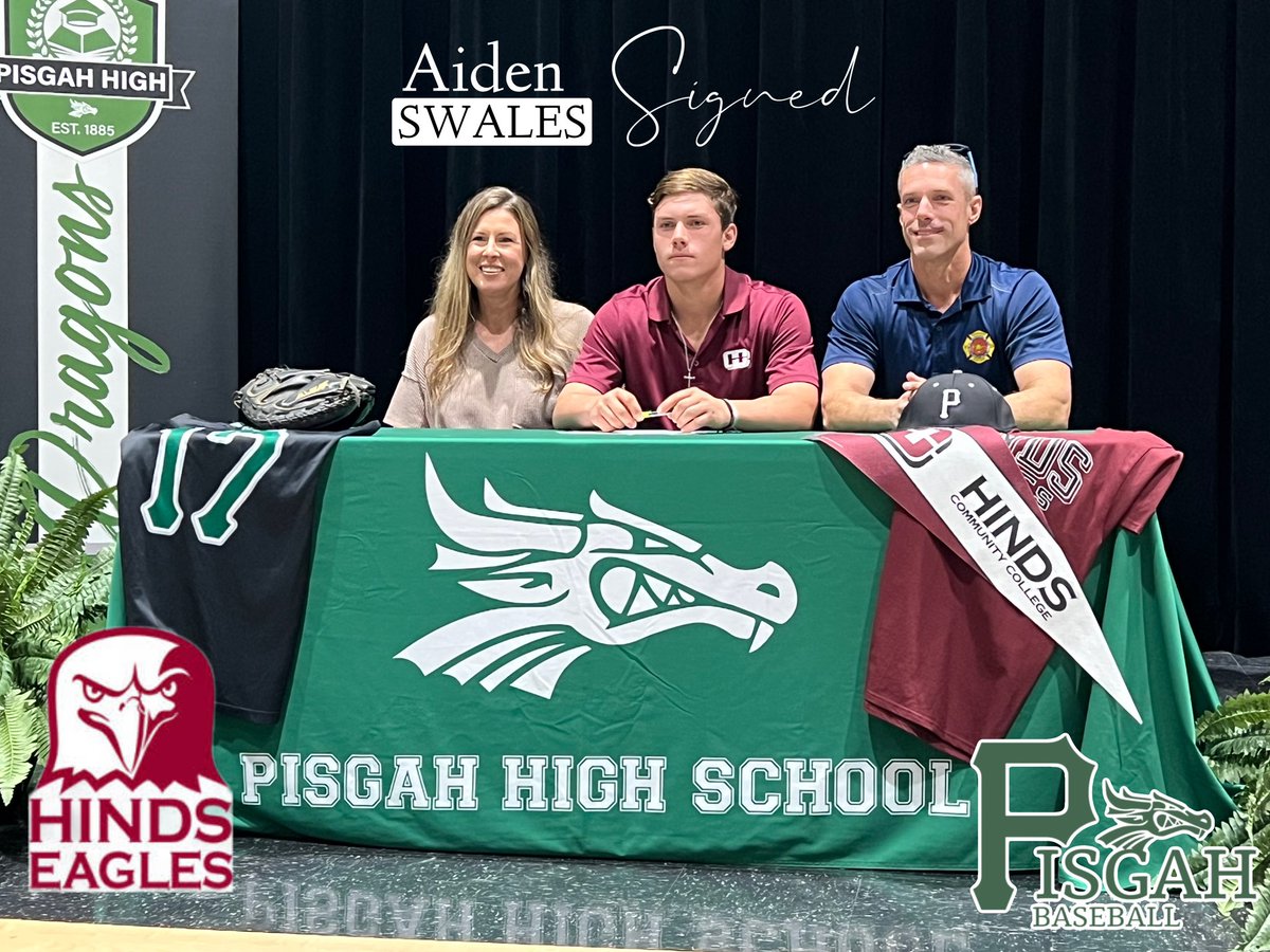 Pisgah’s Aiden Swales has signed his letter of intent to play baseball at Hinds CC. <a href="/HindsCC_BB/">Hinds CC Baseball</a> <a href="/davidzedelstein/">David Edelstein 🌐</a> <a href="/_kasiethomas/">Kasie Thomas</a> <a href="/bshields0244/">Brandon Shields</a> <a href="/MSGRIDIRON/">Chris Brooks</a> <a href="/msscoreboard/">Mississippi Scoreboard</a> <a href="/blake_levine/">Blake Levine</a> <a href="/PHSDragons/">Pisgah High School</a>
