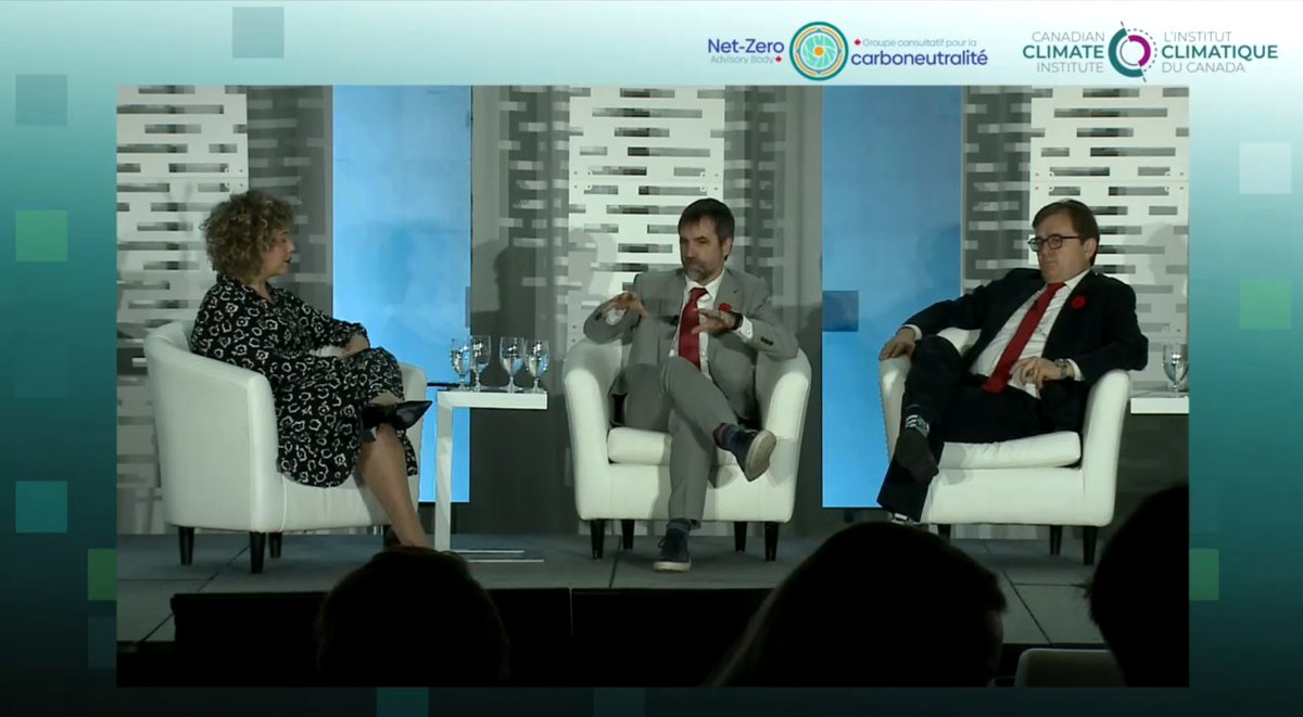 Energy & Emissions Research Lab (@eerl_carleton) on Twitter photo Insightful discussion by <a href="/catabreu_/">Catherine Abreu</a>,Ministers <a href="/s_guilbeault/">Steven Guilbeault</a> & <a href="/JonathanWNV/">Jonathan Wilkinson 🇨🇦</a> at the <a href="/ClimateInstit/">Canadian Climate Institute</a> . Eliminating #methane #emissions from #oilandgas is one of the "less complicated things we can do". New regulations are coming out soon!
#mitigation #climateaction #climatepolicy Insightful discussion by <a href="/catabreu_/">Catherine Abreu</a>,Ministers <a href="/s_guilbeault/">Steven Guilbeault</a> & <a href="/JonathanWNV/">Jonathan Wilkinson 🇨🇦</a> at the <a href="/ClimateInstit/">Canadian Climate Institute</a> . Eliminating #methane #emissions from #oilandgas is one of the "less complicated things we can do". New regulations are coming out soon!
#mitigation #climateaction #climatepolicy