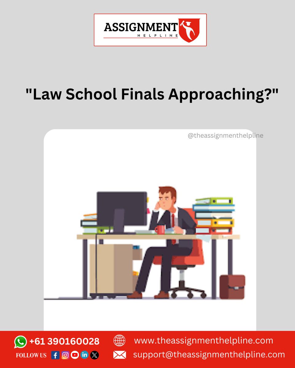 _the_assignment's tweet image. The path to becoming a legal expert is filled with challenges, but we&apos;re here to guide you through. You can get professional assistance for your law assignments and shine in your studies. ⚖️📚 #LawAssignmentHelp #FutureLawyer
.
🌎Visit our website!theassignmenthelpline.com/global-assignm…