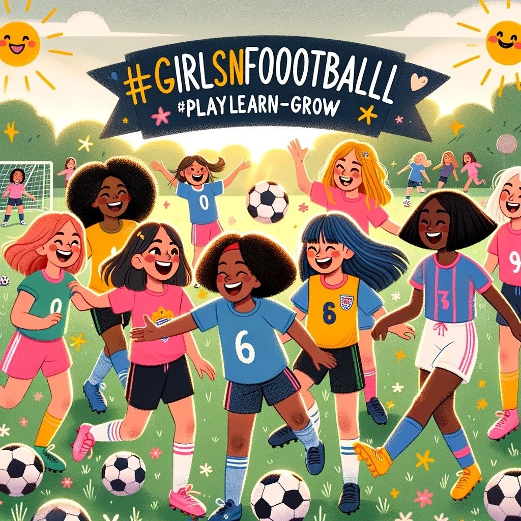 👧⚽️ Celebrate the game, not just the goals. Girls deserve to play football for fun, learning, and friendship. Less pressure, more pleasure! #GirlsInFootball #PlayLearnGrow 🌟🤗