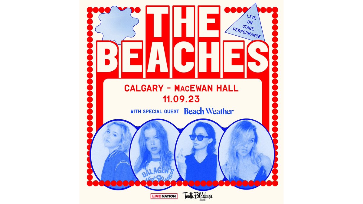 macewanhall's tweet photo. Tonight! @Thebeaches are live at MacEwan Hall for a sold out show! Doors: 7pm Show: 8pm
#thebeaches #altRock #Calgary #yyc #yycmusic #yycevents #yycconcerts #CalgaryMusic #yycscene #MacHall https://t.co/nOFDsyq1YL