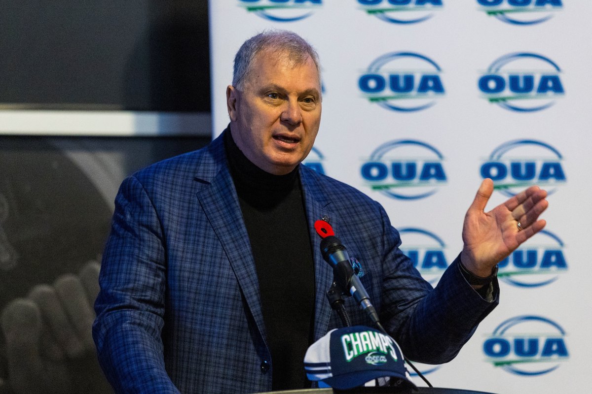 Ticats's tweet image. It was an honour to host the 2023 @ouasport Football Awards ceremony at @TimHortonsField yesterday!🏈🏅

Congrats to all of the award winners, and good luck to @WLUAthletics and @WesternMustangs as they play in the 115th Yates Cup this Saturday!!

#Ticats | #CFL | 📸: @MPHcentral