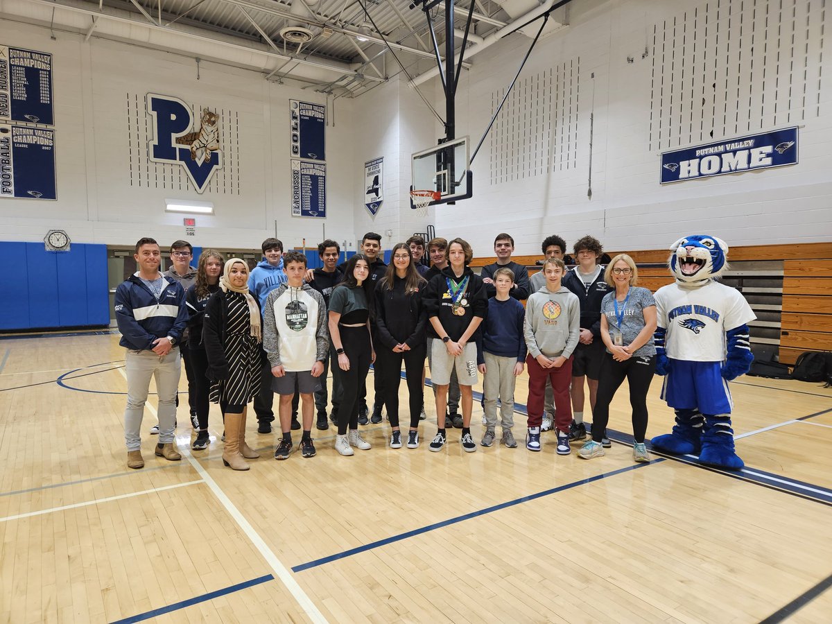 Today, Jonathan had his walk through to celebrate his departure for states tomorrow! It went well. Thanks to Mrs. Cassone, Kelly, Ms. Anderson and everyone who helped make it a success!