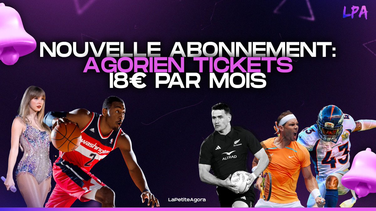 🌟 Venez découvrir le tout nouveau abonnement Agorien Tickets !  🎉
✔️ Monitors Ticketmaster dans plusieurs pays 🌍
✔️ Queue pass exclusif pour nos abonnés 🎫
✔️ Des calls tickets toujours plus rentables 💰

➡️ whop.com/lapetiteagora/