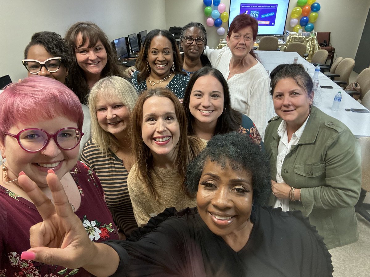 Celebrating our fabulous school psychologists &amp; assessment clerks during School Psychologist Week.